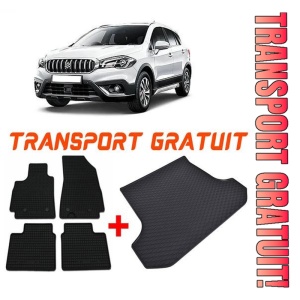 Suzuki Sx4 S-Cross Hybrid din 02.2020 - Prezent Suv Portbagaj Superior *1, Set Covorase + tavita portbagaj auto