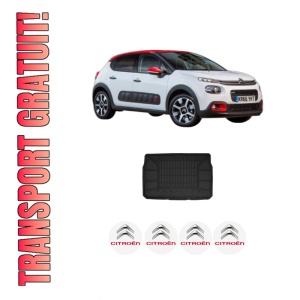 Tavita Portbagaj CITROEN C3 III (SX) din 2016-2018, Protectie Portbagaj Auto CITROEN