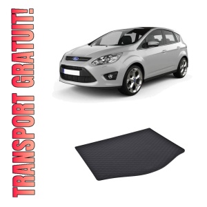 Tavita Portbagaj FORD C-Max 2004-2010, protectie portbagaj, din cauciuc 100%, pentru autoturismul FORD C-Max