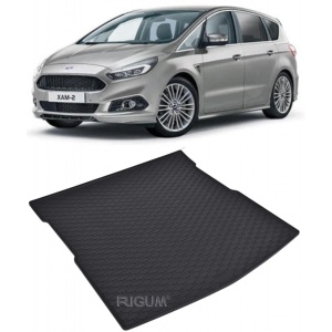 Tavita Portbagaj FORD S-Max 5 locuri 2015-prezent, protectie portbagaj, din cauciuc 100%, pentru autoturismul FORD S-Max 5
