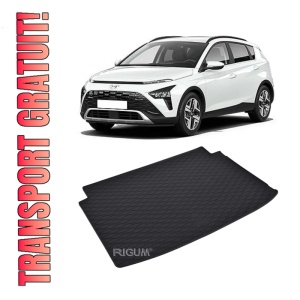 Tavita Portbagaj HYUNDAI Bayon 2021-prezent, protectie portbagaj, din cauciuc 100%, pentru autoturismul HYUNDAI Bayon