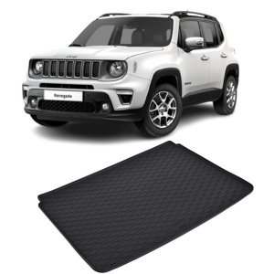 Tavita Portbagaj JEEP Renegade MHEV 2019-prezent, protectie portbagaj, din cauciuc 100%, pentru autoturismul JEEP Renegade MHEV