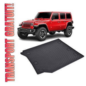 Tavita Portbagaj JEEP Wrangler 5 usi 2006-2018, protectie portbagaj, din cauciuc 100%, pentru autoturismul JEEP Wrangler 5-door
