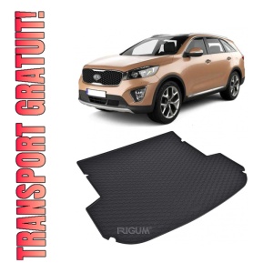 Tavita Portbagaj KIA Sorento 5 locuri 2015-2020, protectie portbagaj, din cauciuc 100%, pentru autoturismul KIA Sorento 5