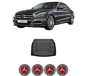 Tavita Portbagaj MERCEDES-BENZ C-CLASS (W205) din 2013-2021, Protectie Portbagaj Auto MERCEDES-BENZ - Img 2