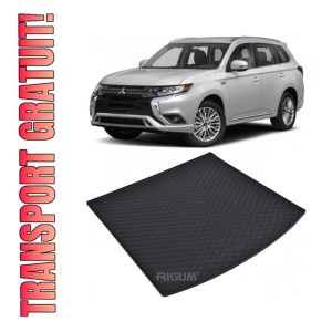 Tavita Portbagaj MITSUBISHI Outlander 5 locuri PHEV 2012-prezent, protectie portbagaj, din cauciuc 100%, pentru autoturismul MITSUBISHI Outlander 5