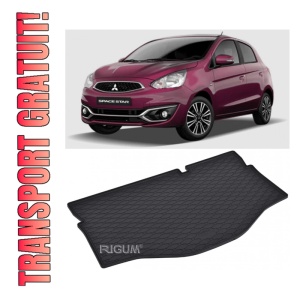 Tavita Portbagaj MITSUBISHI Space Star 2012-2019, protectie portbagaj, din cauciuc 100%, pentru autoturismul MITSUBISHI Space Star