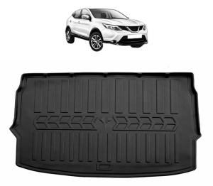 Tavita Portbagaj NISSAN QASHQAI J11 CU PODEA INALTA din 2017-2021, Protectie Portbagaj Auto - Img 2