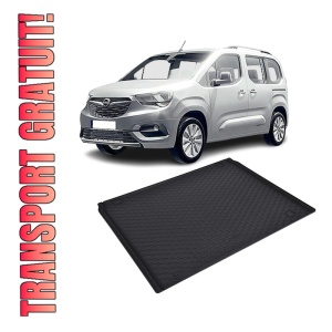 Tavita Portbagaj OPEL Combo 5 locuri 2012- 2017, protectie portbagaj, din cauciuc 100%, pentru autoturismul OPEL Combo 5