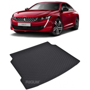 Tavita Portbagaj PEUGEOT 508 Fastback 2018-prezent, protectie portbagaj, din cauciuc 100%, pentru autoturismul PEUGEOT 508 Fastback