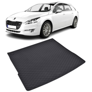 Tavita Portbagaj PEUGEOT 508 SW 2011-2018, protectie portbagaj, din cauciuc 100%, pentru autoturismul PEUGEOT 508 SW