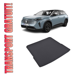 Tavita Portbagaj PEUGEOT E-5008 2024-prezent, protectie portbagaj, din cauciuc 100%, pentru autoturismul PEUGEOT E-5008