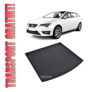 Tavita Portbagaj SEAT Leon ST 2014-2020, protectie portbagaj, din cauciuc 100%, pentru autoturismul SEAT Leon ST