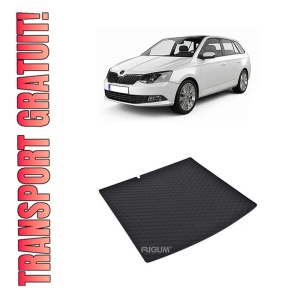 Tavita Portbagaj SKODA Fabia III Combi 2014-2021, protectie portbagaj, din cauciuc 100%, pentru autoturismul SKODA Fabia III