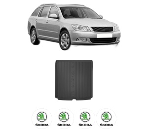 Tavita Portbagaj SKODA Octavia II Combi (1Z5) din 2004-2013, Protectie Portbagaj Auto SKODA - Img 2