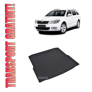 Tavita Portbagaj SKODA Superb II Combi 2009-2015, protectie portbagaj, din cauciuc 100%, pentru autoturismul SKODA Superb II