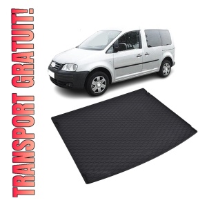 Tavita Portbagaj Volkswagen Caddy 5 locuri 2005-2020, protectie portbagaj, din cauciuc 100%, pentru autoturismul Volkswagen Caddy 5