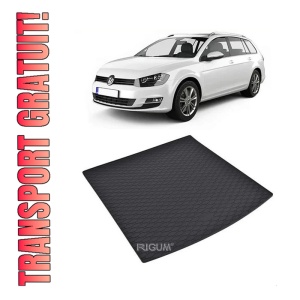 Tavita Portbagaj Volkswagen Golf VII Variant 2013-2020, protectie portbagaj, din cauciuc 100%, pentru autoturismul Volkswagen Golf VII