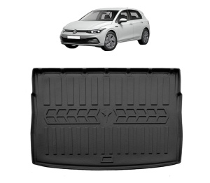 Tavita Portbagaj VOLKSWAGEN GOLF VIII CU PODEA INALTA din 2020, Protectie Portbagaj Auto - Img 2
