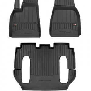 Tesla Model X Din 10.2016 - Prezent, Suv , Set Covorase Auto Tip Tavita Premium 3D, din cauciuc accesorii pentru autoturismul tau - masina v163576