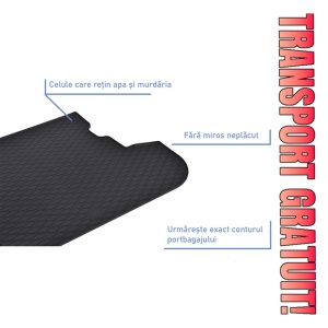 Toyota Aygo Set Covorase + tavita portbagaj auto Toyota Aygo II fabricatie 07.2014 - prezent, caroserie hatchback