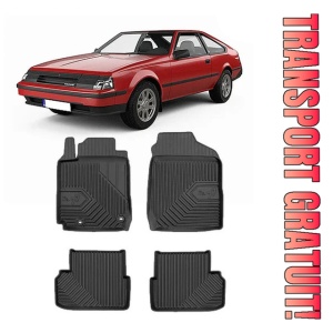 Toyota Celica VII Din 1999 - 2005, Coupe , Set Covorase Auto Tip Tavita Premium 3D, din cauciuc - Img 1