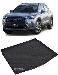 Toyota Corolla Tavita pentru portbagaj din cauciuc, compatibila Toyota CorollaCrossHybrid fabricatie 11.2022 - prezent, caroserie suv, cu / fara roata de rezerva