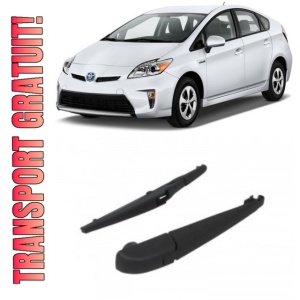 Toyota Prius Plus Brat stergator pentru luneta spate cu lamela 250 mm, compatibil cu Toyota Prius Plus Hatchback fabricat intre 2011, calitate extra