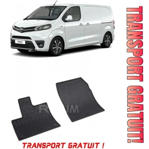 Toyota Proace City, Van, fabricat din 03.2020 - Prezent, 2 Locuri, set covorase auto dedicate, din cauciuc 100% Premium - Transport Gratuit