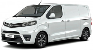 Toyota Proace II, Van, fabricat din 01.2016 - Prezent, 2-3 Locuri, set covorase auto dedicate, din cauciuc 100% Premium accesorii pentru autoturismul tau - masina v153969