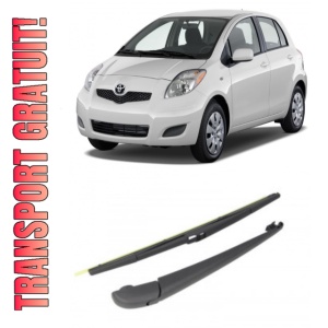 Toyota Yaris Brat stergator pentru luneta spate cu lamela 410 mm, compatibil cu Toyota Yaris Hatchback fabricat intre 2010, calitate extra