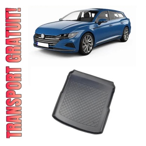 Volkswagen Arteon Combi din 06.2017 - Prezent, Tavita Pentru Portbagaj Lux Premium Dedicata, Cu Roata Rezerva *1