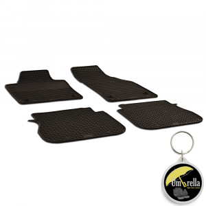 Volkswagen Caddy (2003-2015), sistem fixare rotund Set 4 covorase auto cauciuc Urban Line accesorii pentru autoturismul tau - masina v238346