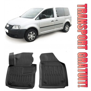 Volkswagen Caddy III (2K) (2003-2020) (Fata) Set covorase auto cauciuc G.Modern Line 3D