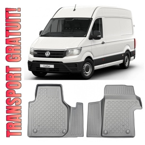 Volkswagen Crafter II Din 2017 - Prezent, Van , Set Covorase Auto Tip Tavita Premium 3D, din cauciuc