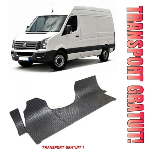 Volkswagen Crafter, Van, fabricat din 2006 - 2017, 3 Locuri, set covorase auto dedicate, din cauciuc 100% Premium - Transport Gratuit