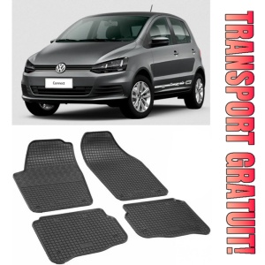 Volkswagen Fox, Hatchback, fabricat din 2004 - 12.2011, set covorase auto dedicate, din cauciuc 100% Premium