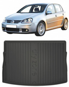 Volkswagen Golf 5 Comfortline din 10.2003 - 2008 Hatchback Roata Rezerva Normala *1, Tavita Pentru Portbagaj Lux Premium Dedicata, accesorii pentru autoturismul tau - masina v181897