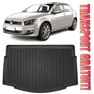Volkswagen Golf 7 din 10.2012 - 12.2019 Hatchback Portbagaj Inferior, Tavita Pentru Portbagaj Lux Premium Dedicata, Roata Rezerva Ingusta / Kit Reparatie *2
