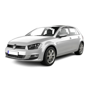 Volkswagen Golf 7 Sportsvan Din 05.2014 - 12.2020, Van , Set Covorase Auto Tip Tavita Premium 3D, din cauciuc accesorii pentru autoturismul tau - masina v163606