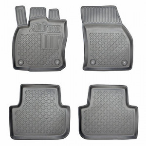 Volkswagen Golf 7 Sportsvan, Van, Din 05.2014 - 12.2020 , Set Covorase Auto Tip Tavita Premium 3D, din cauciuc accesorii pentru autoturismul tau - masina v170807