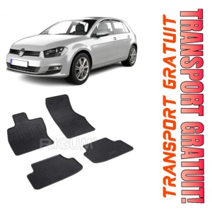 Volkswagen Golf 7 Sportsvan, Van, fabricat din 05.2014 - 12.2020, set covorase auto dedicate, din cauciuc 100% Premium