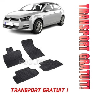 Volkswagen Golf 7 Sportsvan, Van, fabricat din 05.2014 - 12.2020, set covorase auto dedicate, din cauciuc 100% Premium - Transport Gratuit