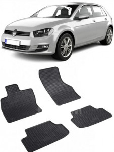 Volkswagen Golf 8 MhEV fabricat din 11.2020 - Prezent, Hatchback, set covorase auto dedicate, din cauciuc 100% Premium accesorii pentru autoturismul tau - masina v149836
