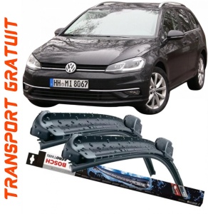 Volkswagen Golf Alltrack VII Variant Set 2 stergatoare parbriz Bosch Aerotwin 600/475mm compatibile cu Volkswagen GOLF ALLTRACK VII Variant (BA5, BV5) (2014-2020) (65 cm / 45 cm) accesorii pentru autoturismul tau - masina v117616