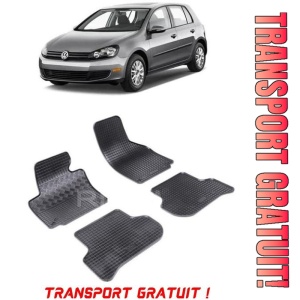 Volkswagen Golf V Plus fabricat din 2005 - 2009, set covorase auto dedicate, din cauciuc 100% Premium - Transport Gratuit