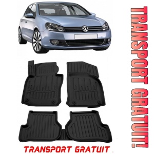 Volkswagen Golf VI (2008-2012) Set covorase auto cauciuc G.Modern Line 3D transport gratuit
