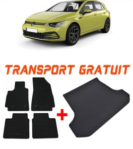 Volkswagen Golf VIII din 2019 - Prezent Hatchback *1 , Set Covorase + tavita portbagaj auto accesorii pentru autoturismul tau - masina v2272