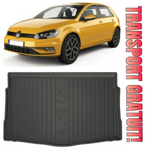 Volkswagen Golf VIII din 2019 - Prezent Hatchback Portbagaj Inferior / Roata Rezerva Ingusta *1, Tavita Pentru Portbagaj Lux Premium Dedicata,