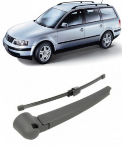 Volkswagen Passat B5 Brat stergator pentru luneta spate cu lamela 285 mm, compatibil cu Volkswagen Passat B5 Combi fabricat intre 1997-2000, calitate extra accesorii pentru autoturismul tau - masina v92619